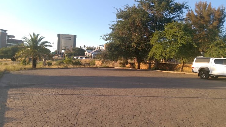 Parking area near the Theatre School